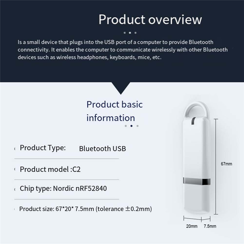 C2-7001 NRF52840 Dongle Nordic - Power Tools Lowes recension och pris