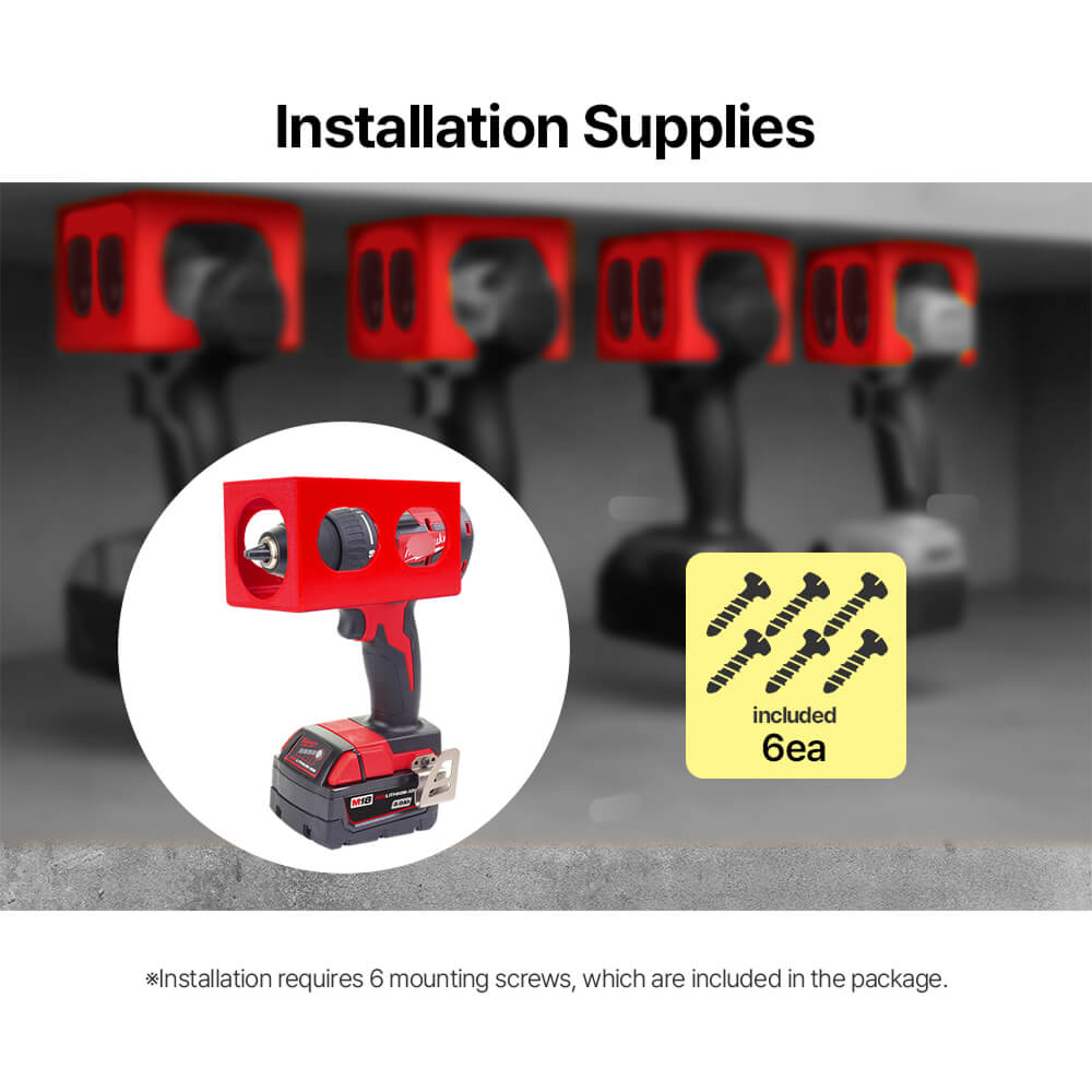 Universal 18V Drill Wall Mount - Power Tools Brand recension och pris