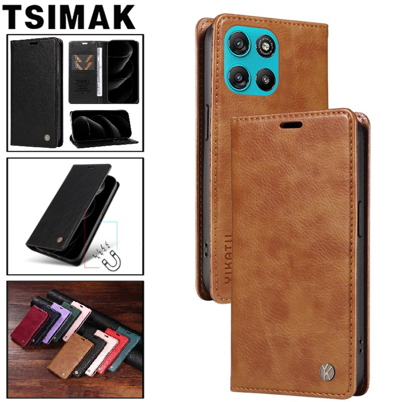Leather Case For Motorola Moto - Power Tools Logo recension och pris