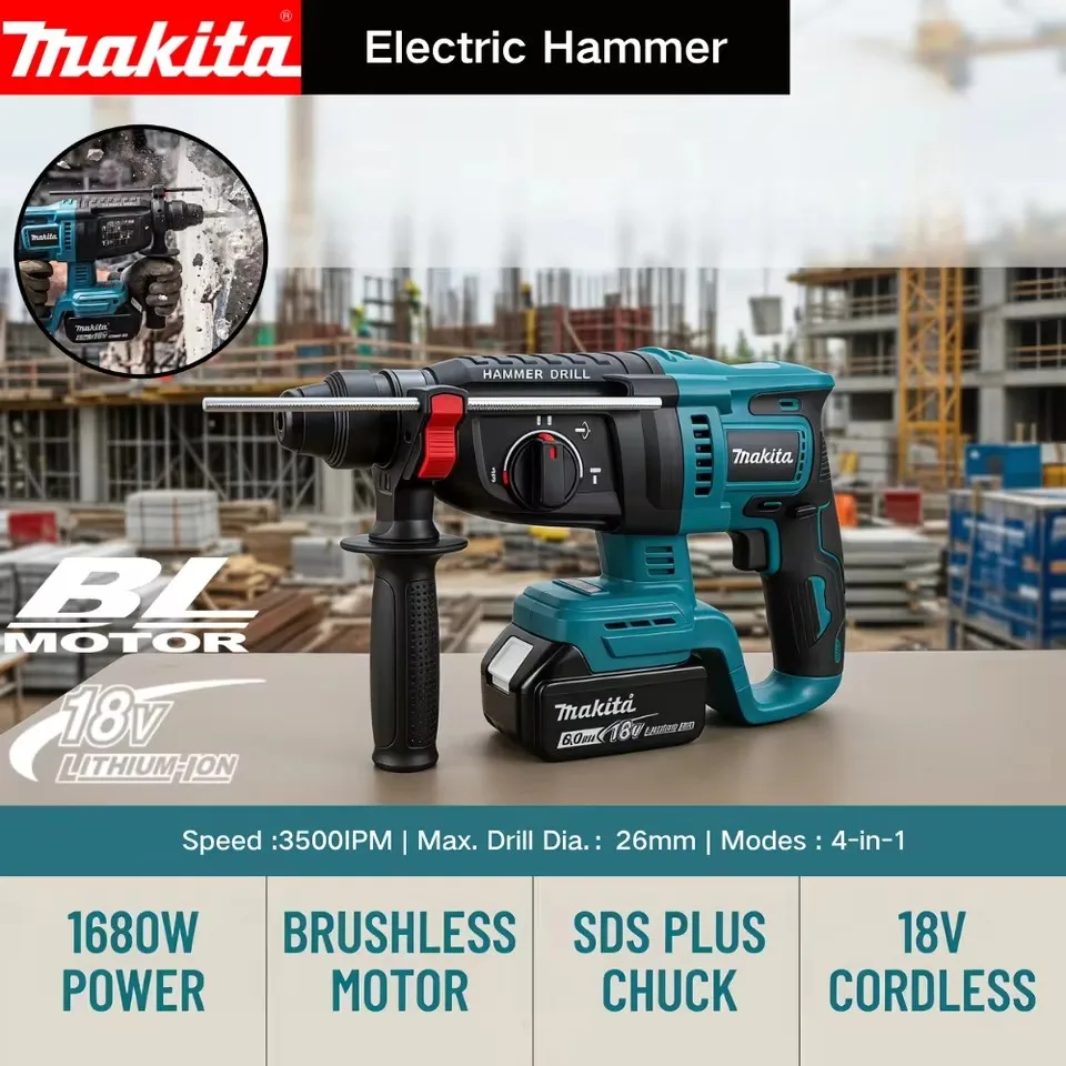 Makita 26MM Brushless Electric - Power Tools Brand recension och pris