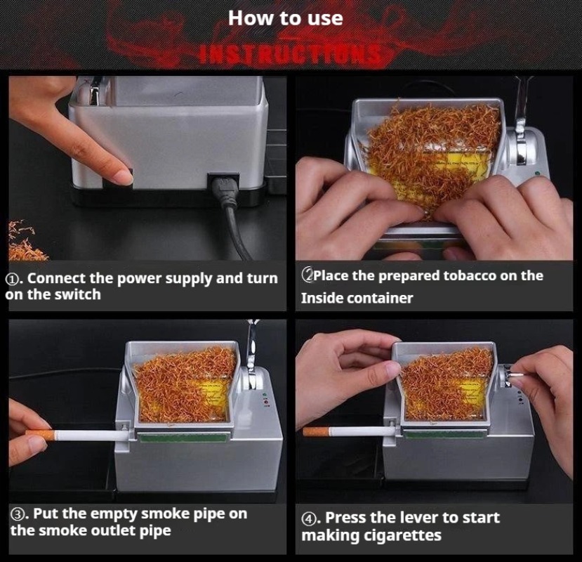 Electric Cigarette Rolling Mac - Power Tools Book recension och pris