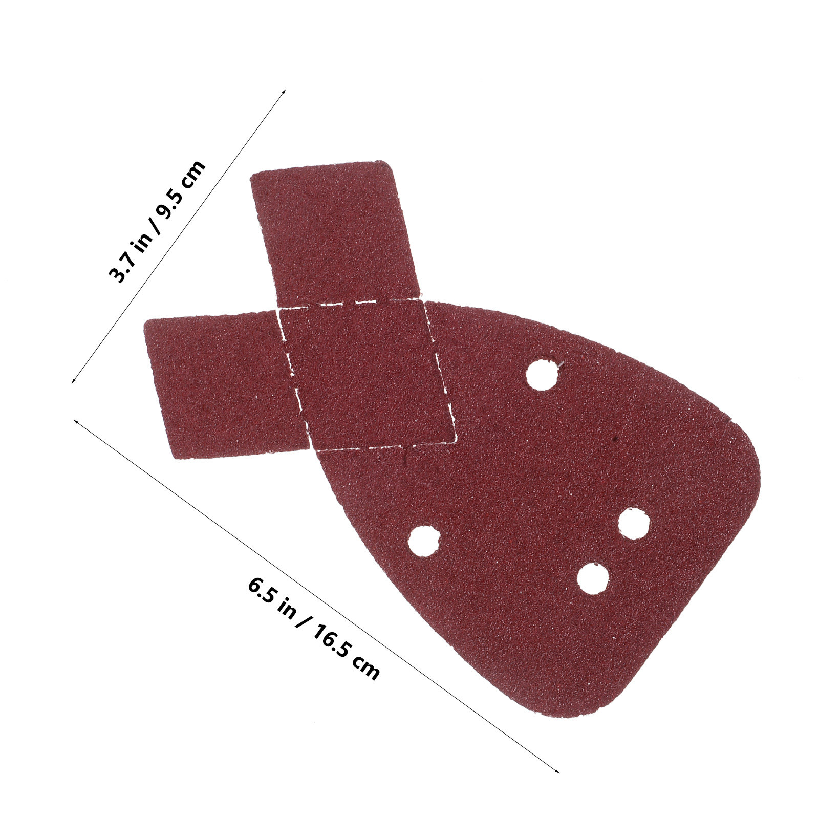 30Pcs Rabbit Shaped Sanding Pa - Detail Sander Corner recension och pris