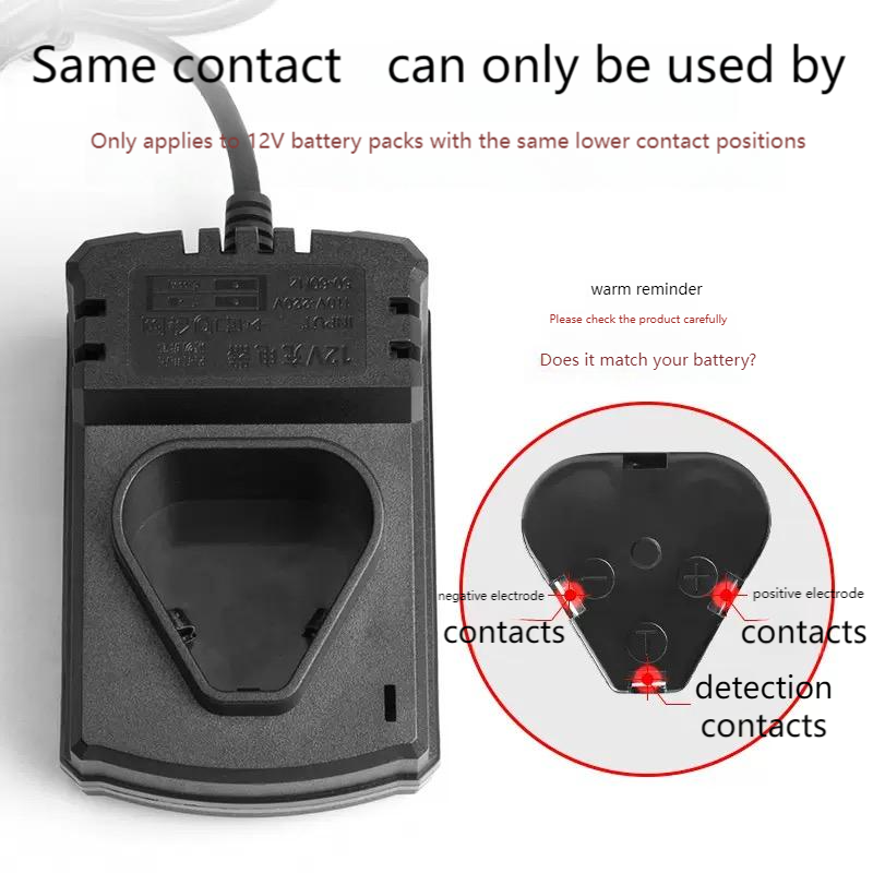 12V/12.6V Li-ion Rechargeable  - Power Tools Brand recension och pris