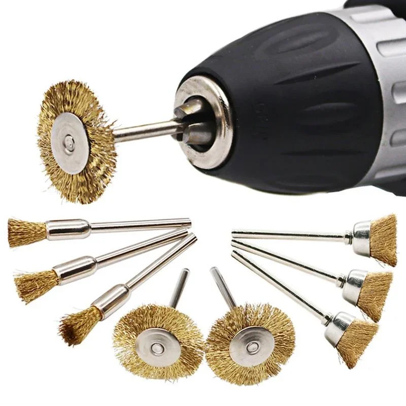 9 Pcs 3mm Copper Wire Brushes  - Power Tools Accessories recension och pris
