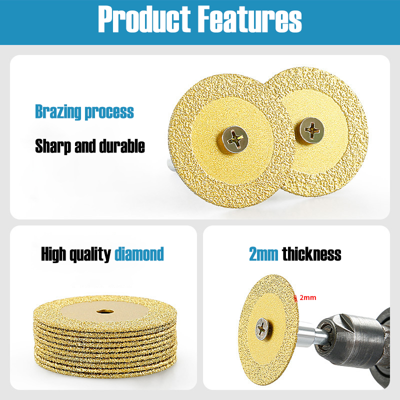40mm Braze Diamond Saw Blade M - Power Tools Grinder recension och pris