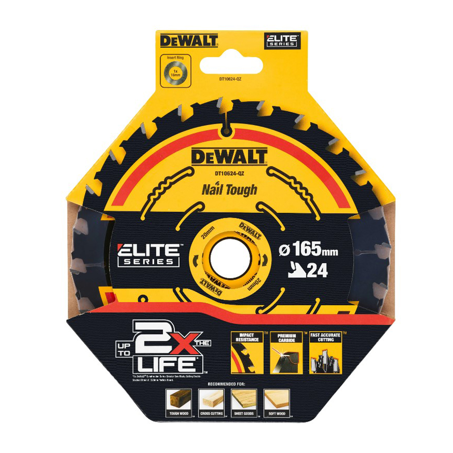 DEWALT DT10624-QZ 1/3pcs 24T C - Power Tools Accessories recension och pris