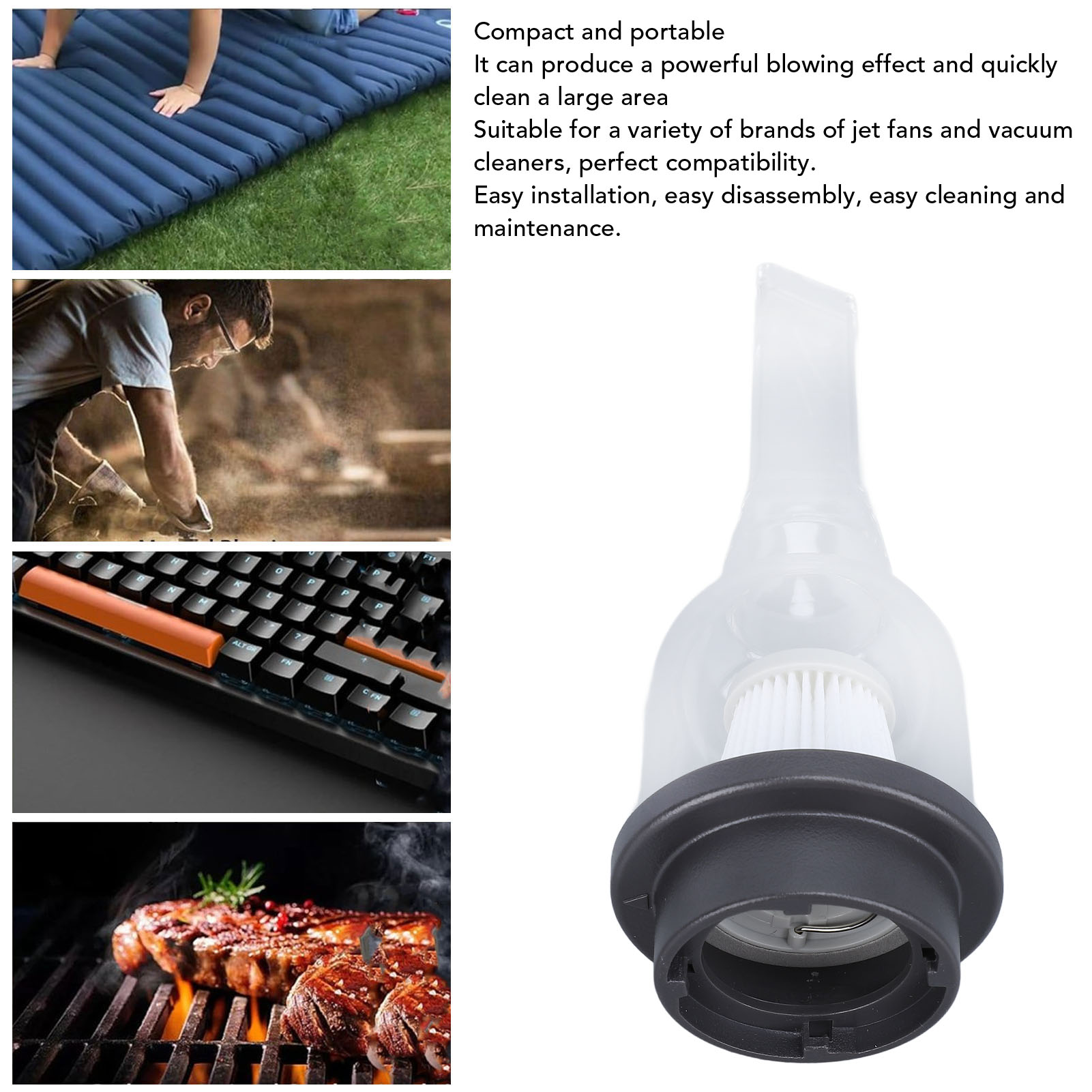 Electric Air Duster Nozzle Pla - Power Tools Keyboard Manager recension och pris
