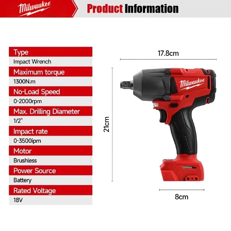 Milwaukee 18V Cordless Impact  - Combo Power Tools recension och pris