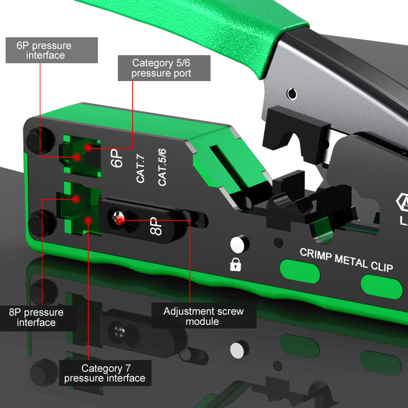 LAOA 6P 8P Network Crimping Pl - Power Tools Japan recension och pris