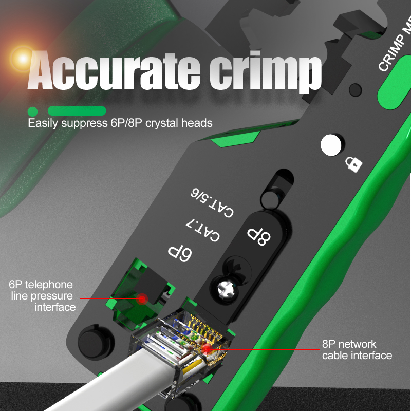 LAOA 6P 8P Network Crimping Pl - Power Tools Japan recension och pris
