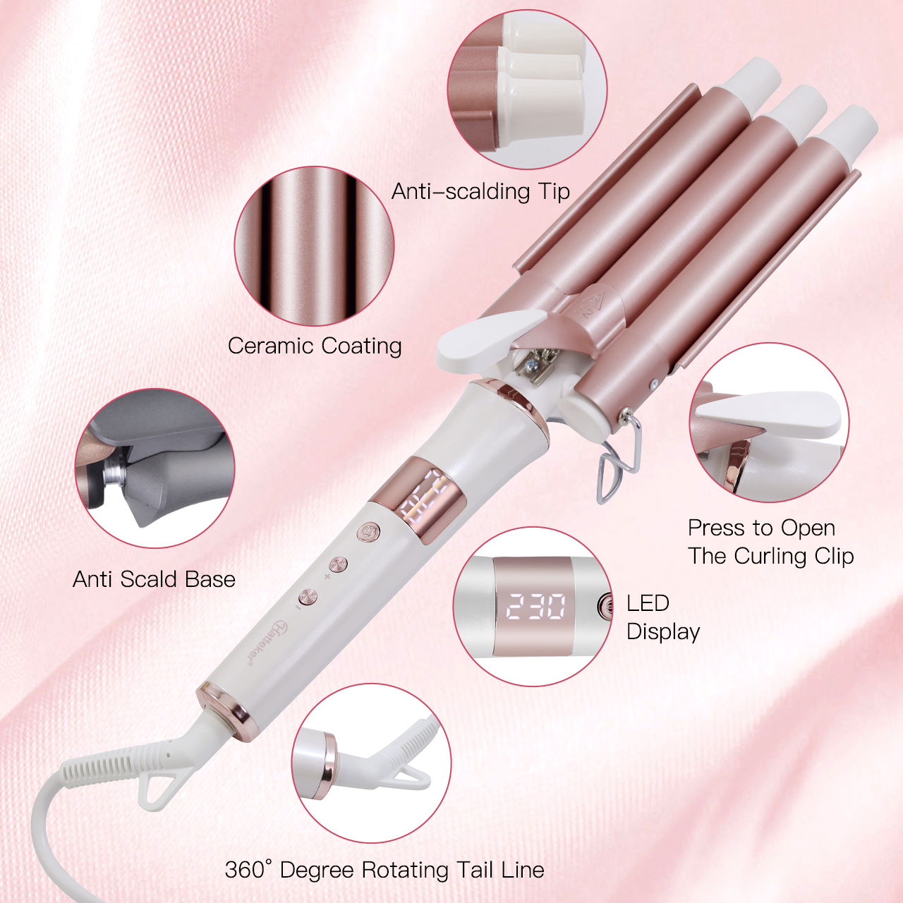Hatteker Professional Hair Cur - Combo Power Tools recension och pris