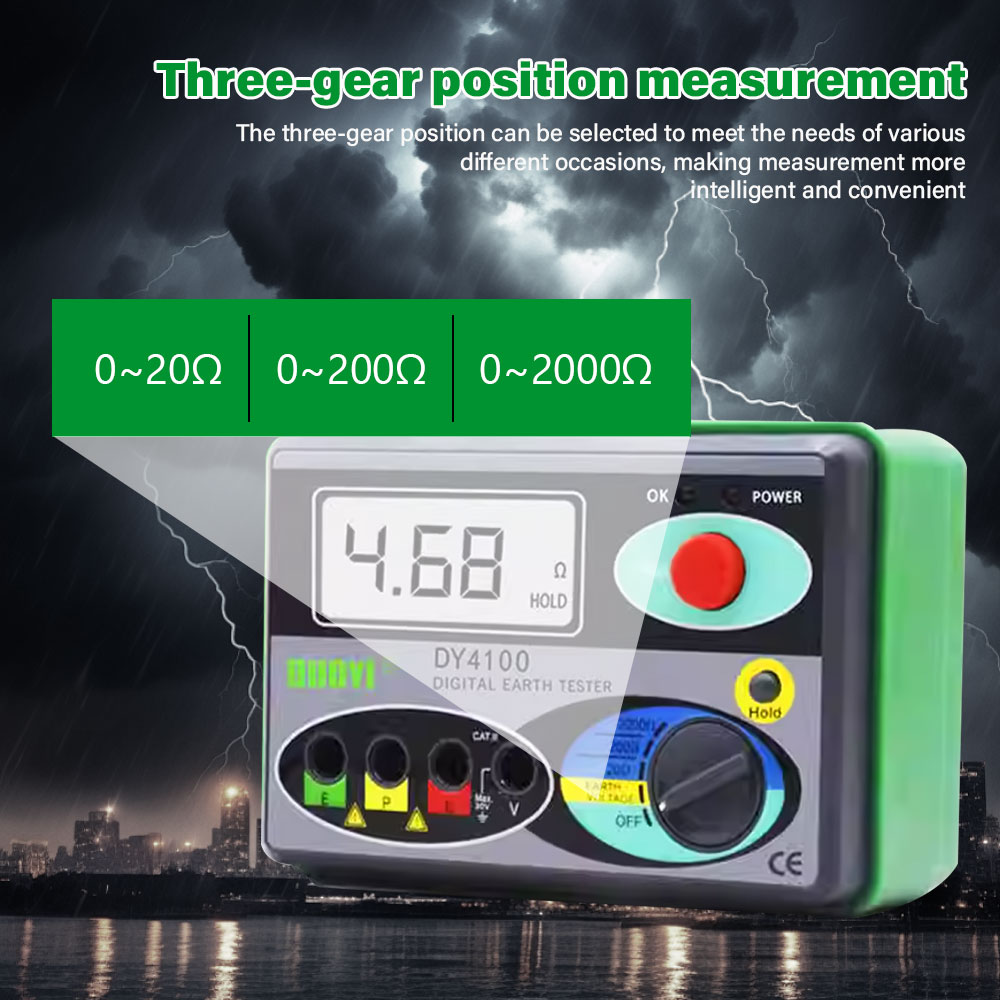 DY4100 Digital Resistance Test - Power Tools Inspection recension och pris