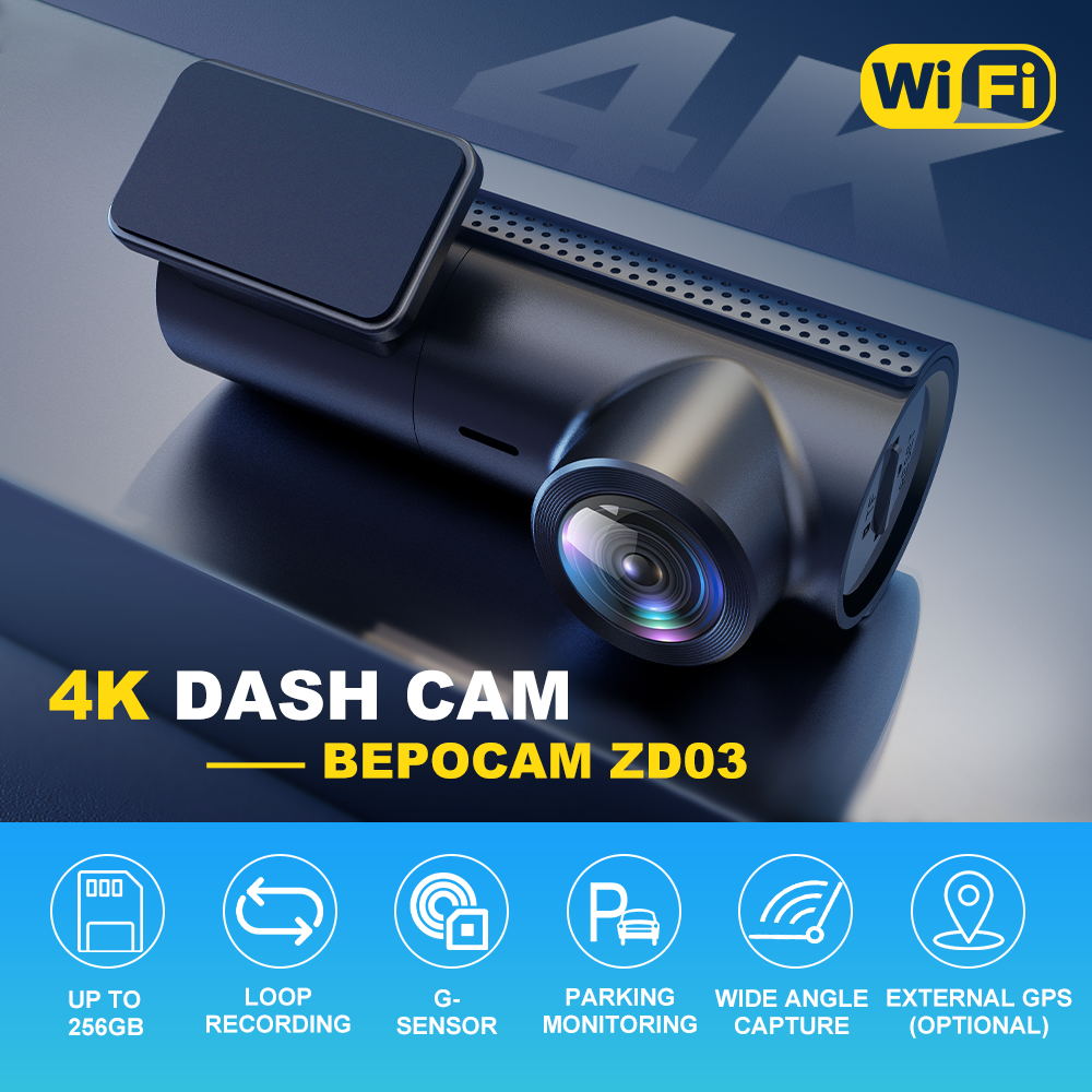 BEPOCAM ZD03 4K Dash Cam for C - Power Tools Japan recension och pris