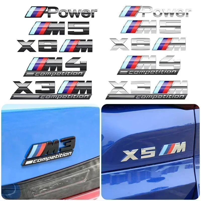 3D ABS Chrome Emblem Letters l - Power Tools Logo recension och pris