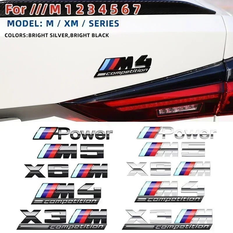 3D ABS Chrome Emblem Letters l - Power Tools Logo recension och pris
