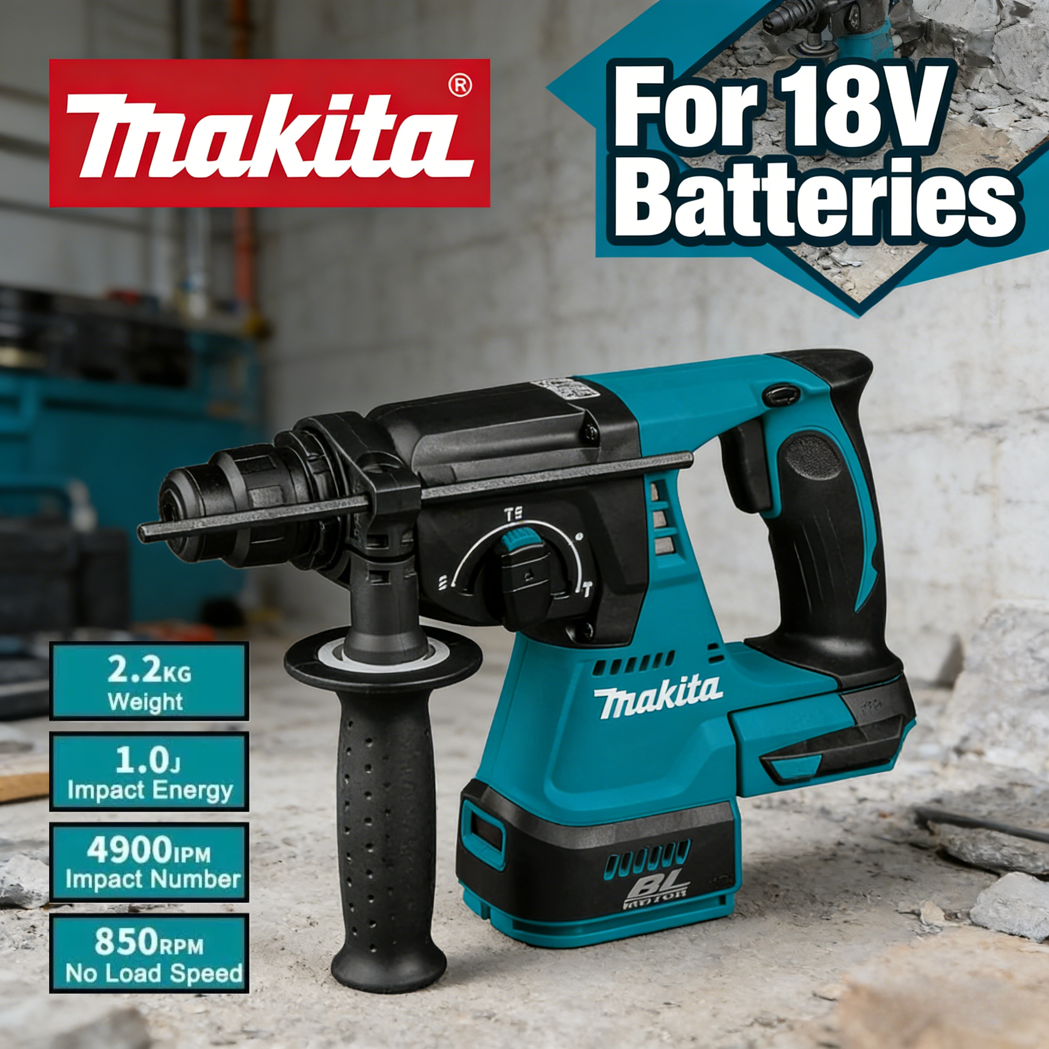 Makita Brushless Hammer Makita - Combo Power Tools recension och pris